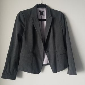 Ann Taylor Blazer - Charcoal